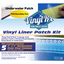 Swimming Pool Clear Vinyl Rx Repair Self Adhesive Patch
