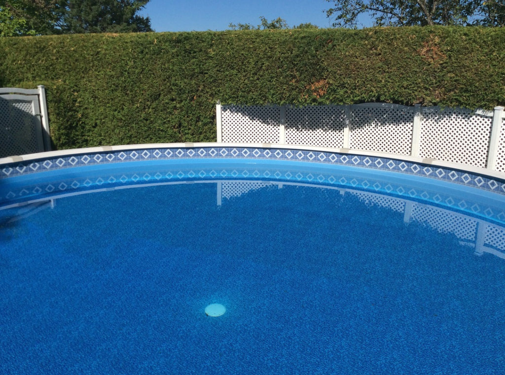 10 FEET Do-It-Yourself Designer 9in Blue Diamond Pattern Borderlines Kit