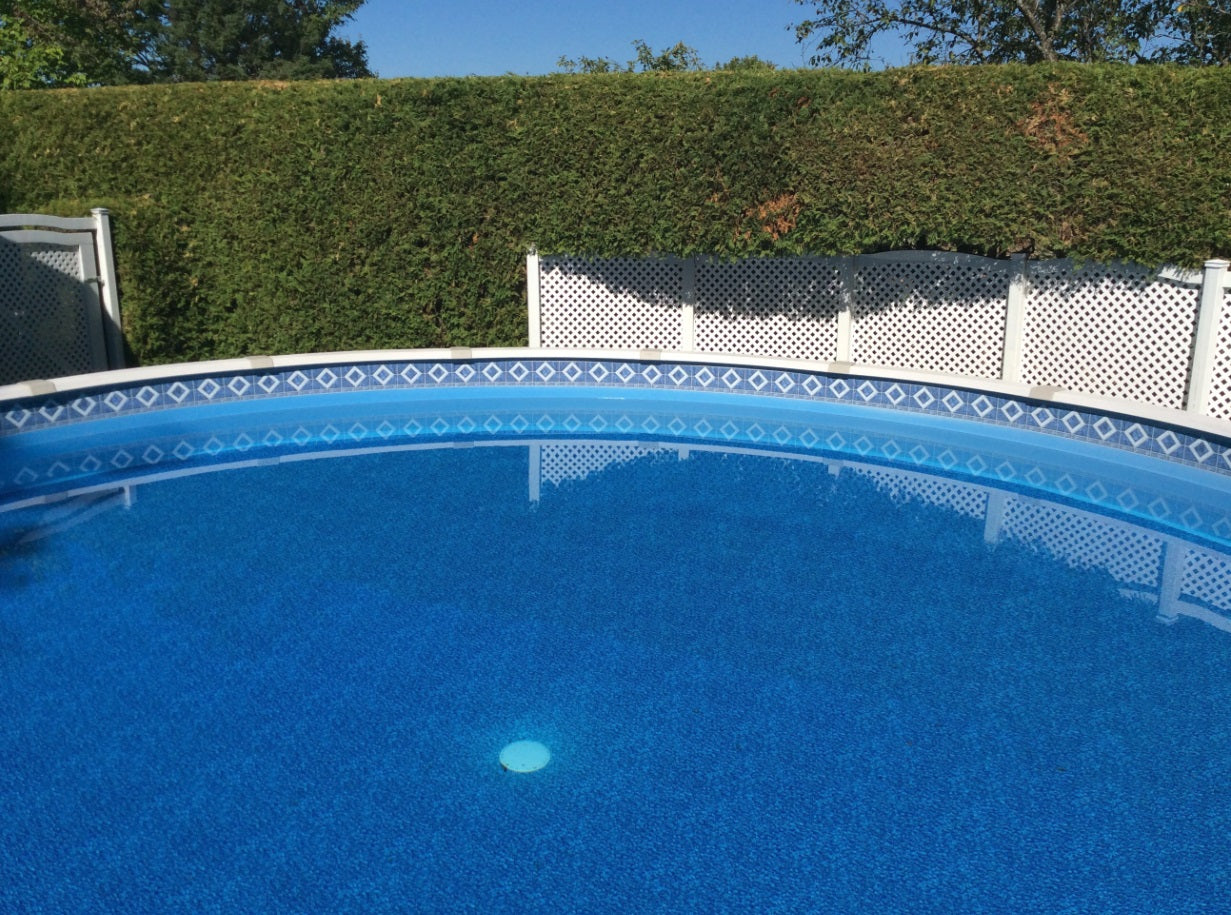 80 FEET Do-It-Yourself Designer 9in Blue Diamond Pattern