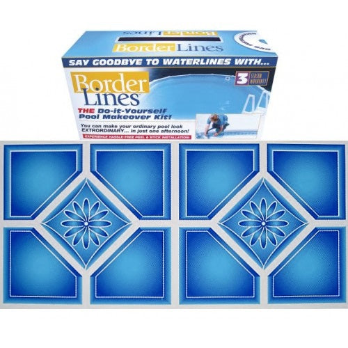 80 FEET Do-It-Yourself Classic 6in Meadow Blue Pattern Main image