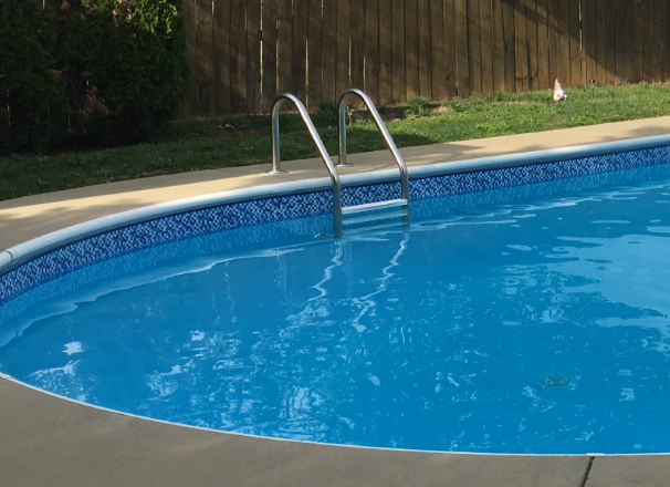 10 FEET Do-It-Yourself Designer 9in Crystal Blue Pattern Borderlines Kit Secondary image