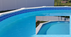 10 FEET Do-It-Yourself Classic 6in Meadow Blue Pattern Borderlines Kit